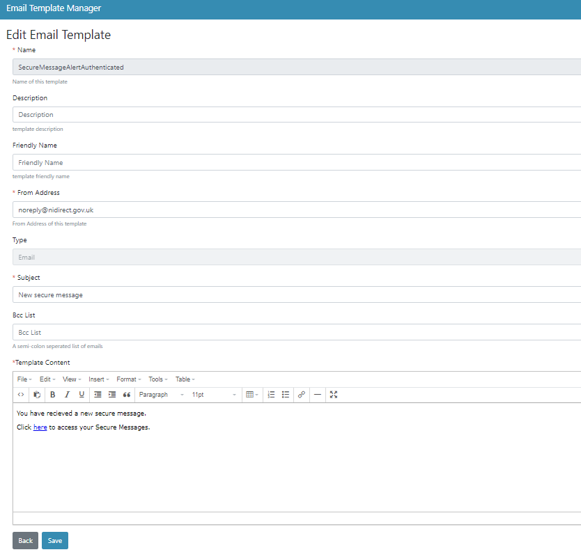 Service Administration